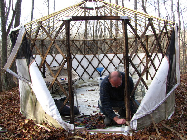 skinning the yurt